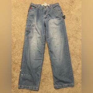Men’s Vintage Y2K Paco Jean Company Baggy Loose Fit Carpenter Jeans Size 30 x 32